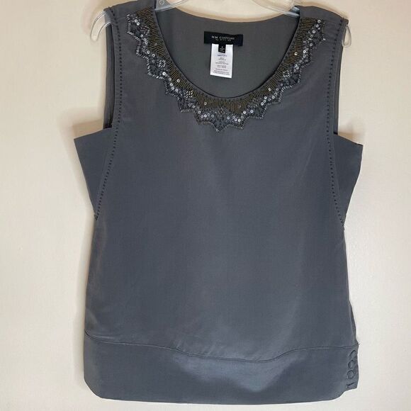 MM Couture| By miss me| 100% silk| Small| sleeveless top - Picture 6 of 14